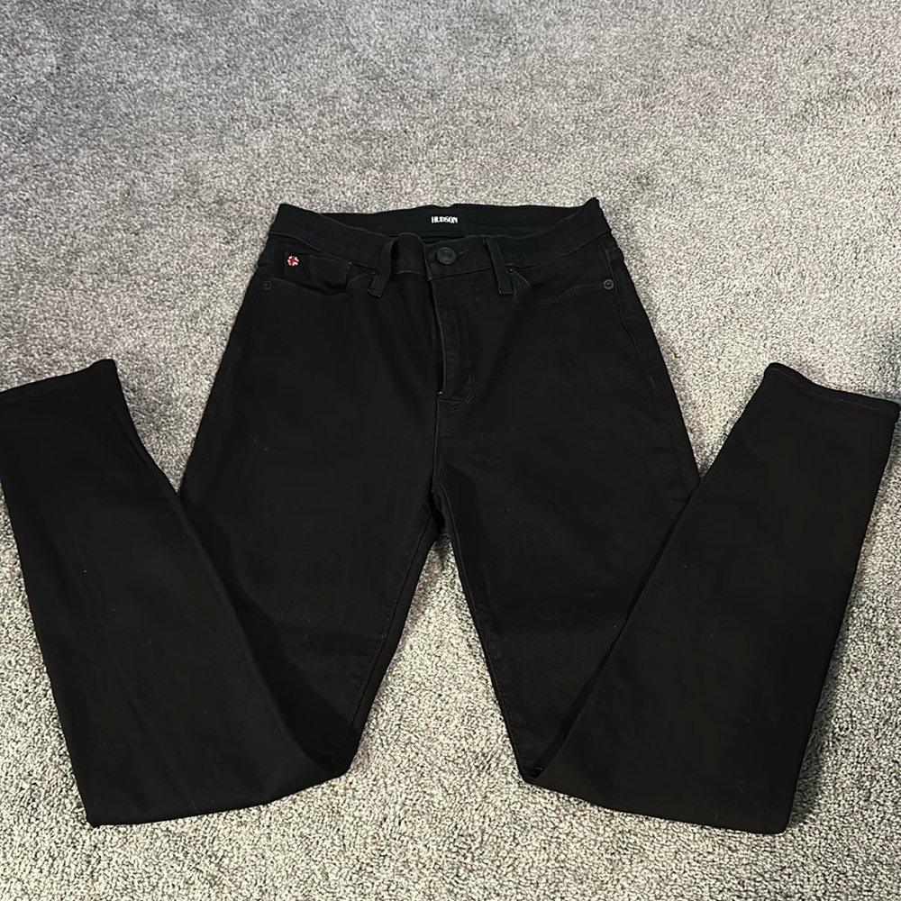 Hudson Black Skinny Jeans